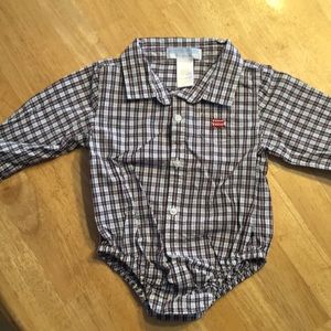 Janie and Jack button down bodysuit.